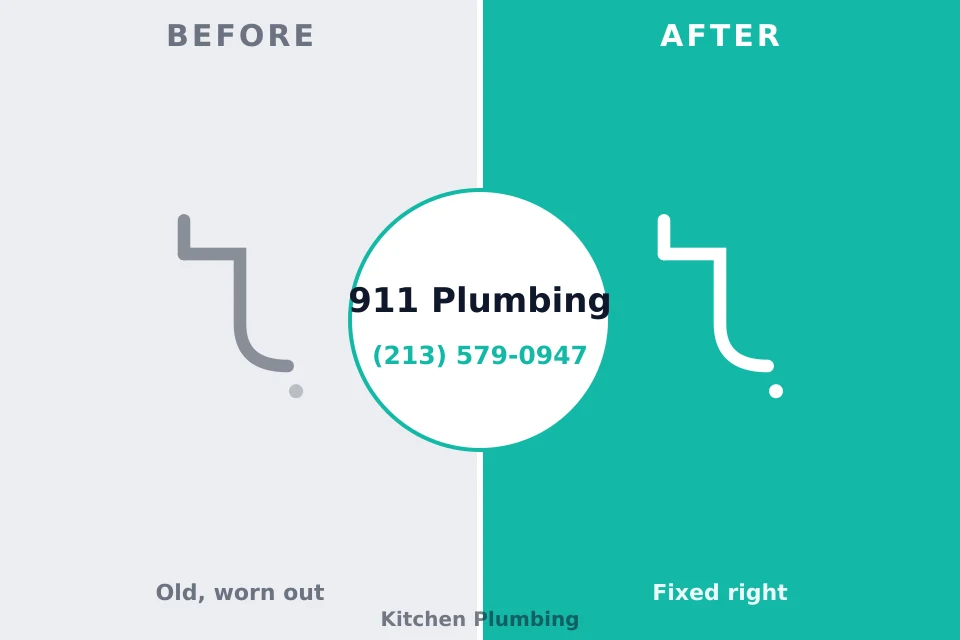 Before and after: plumbing company West Point, NY